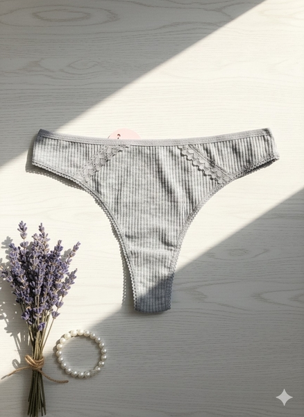 - Dantel Detaylı String  - Dantel Detaylı String