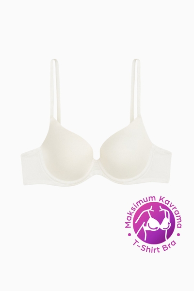 - Ekru C Kap Desteksiz Sutyen  - Ekru C Kap Desteksiz Sutyen