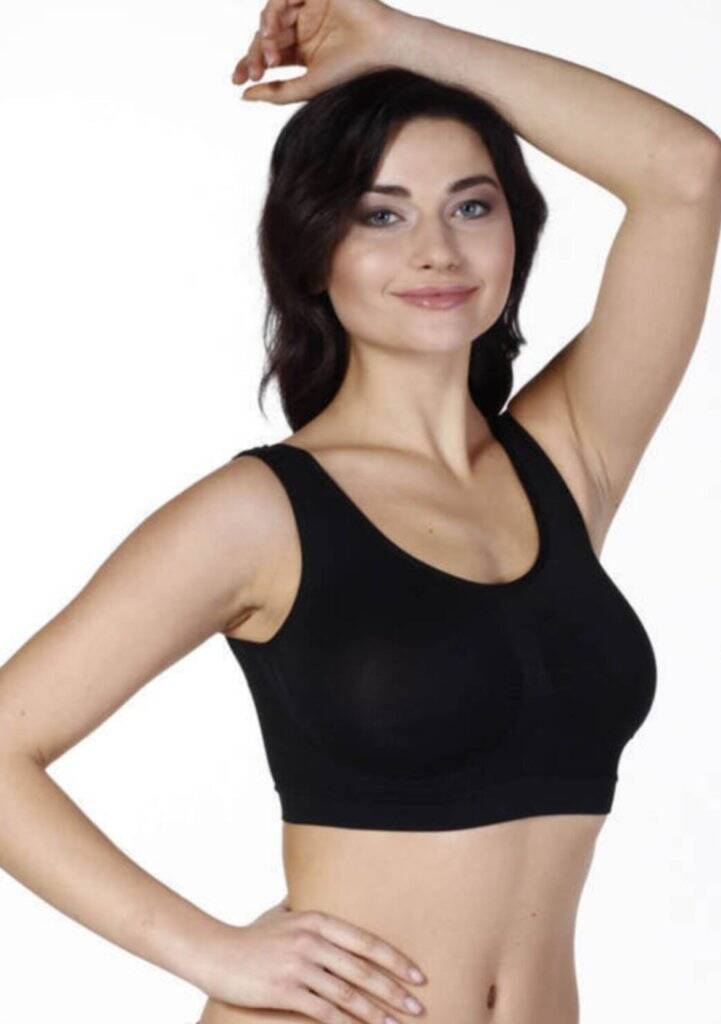 Kalın Askılı Pedli Dikişsiz Bustiyer Kalın Askılı Pedli Dikişsiz Bustiyer