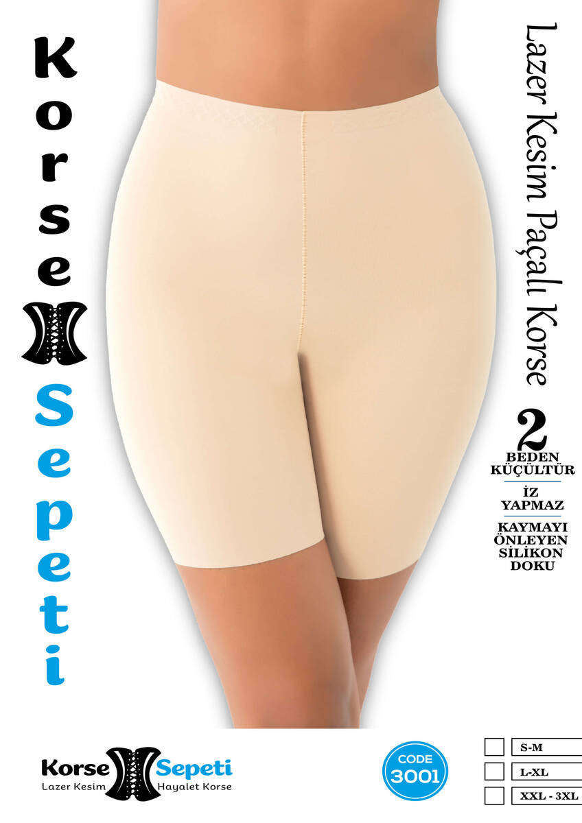 Lazer Kesim Paçalı Korse Lazer Kesim Paçalı Korse